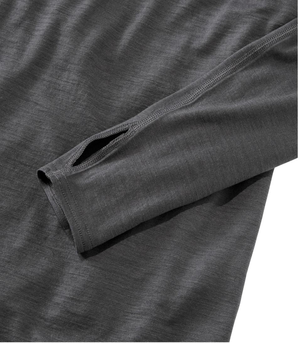 L.L.Bean | Women's Cresta Wool Ultralight 150 Turtleneck