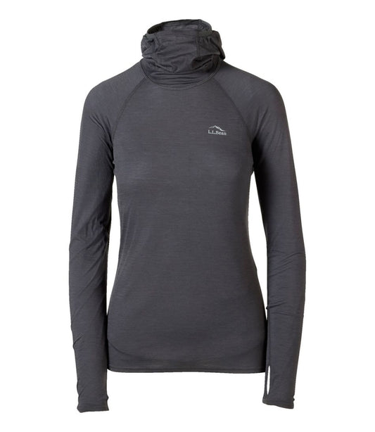 L.L.Bean Online | Women's Cresta Wool Ultralight 150 Base Layer, Hoodie