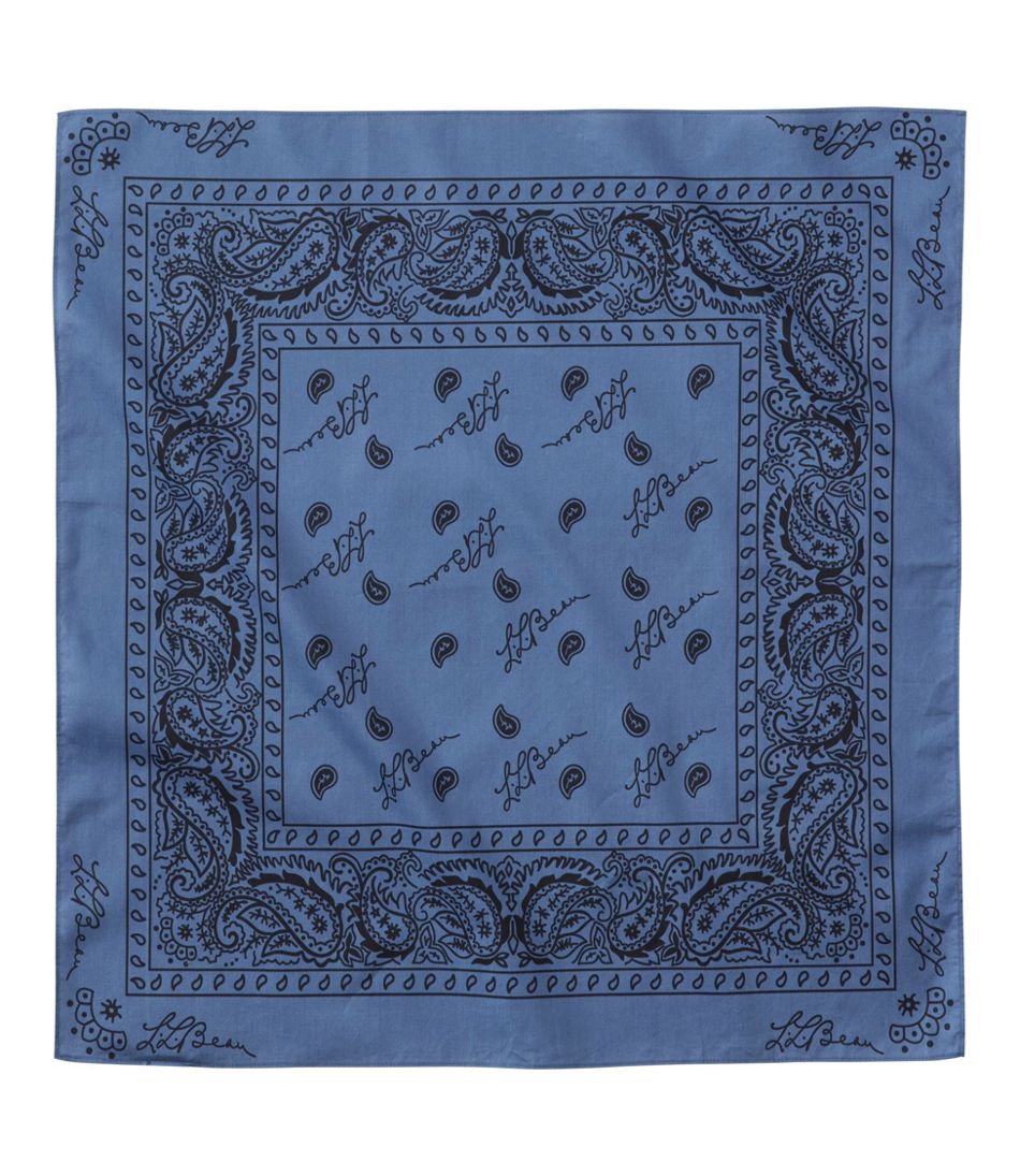L.L.Bean New | Adults' Signature Heritage Cotton Bandana
