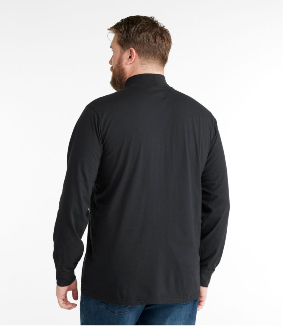 L.L.Bean Discount | Men's Carefree Unshrinkable Mockneck Shirt