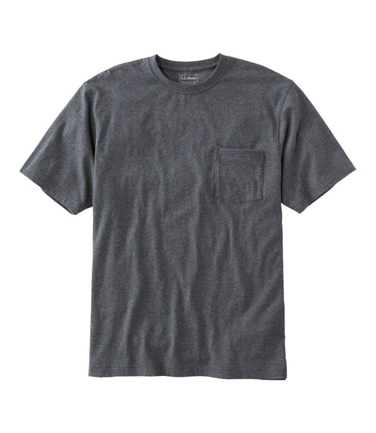 L.L.Bean Outlet | Men's Carefree Unshrinkable Tee with Pocket, Traditional Fit