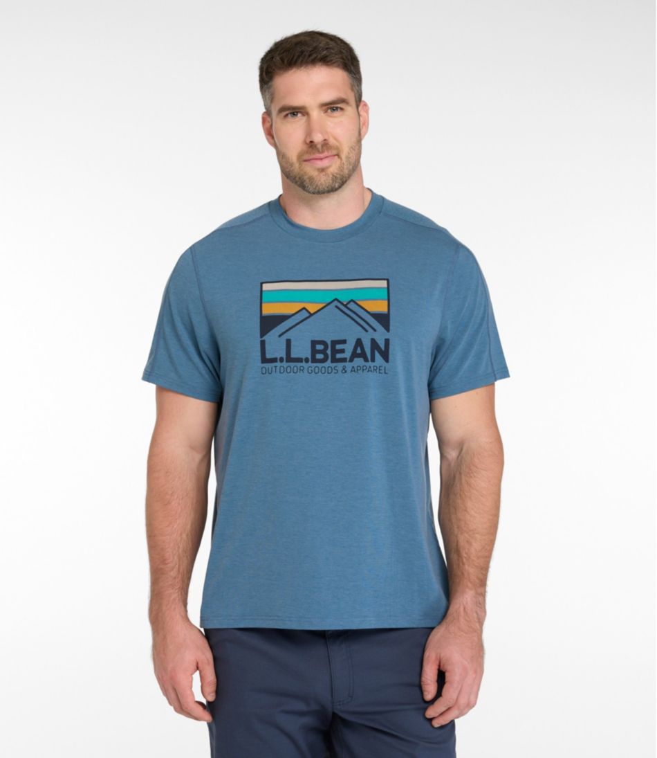 L.L.Bean Online | Men's Everyday SunSmart® Tee, Short-Sleeve, Logo