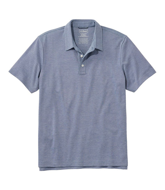 L.L.Bean Discount | Men's Comfort Stretch Performance® Polo, Short-Sleeve, Slightly Fitted