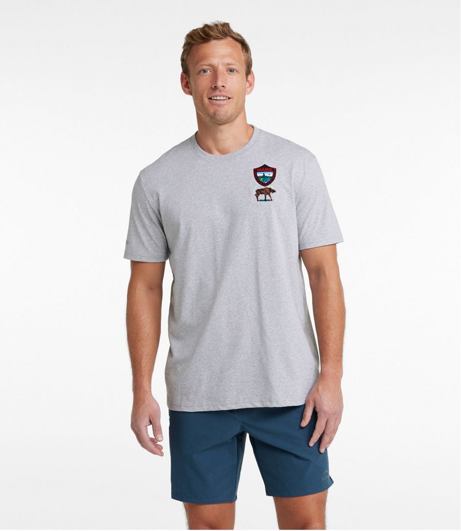 L.L.Bean US | Men's Maine Inland Fisheries and Wildlife Tee, Moose