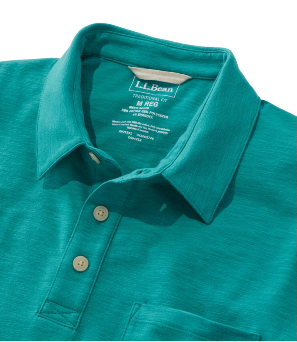 L.L.Bean New | Men's Lakewashed Performance Polo, Short-Sleeve