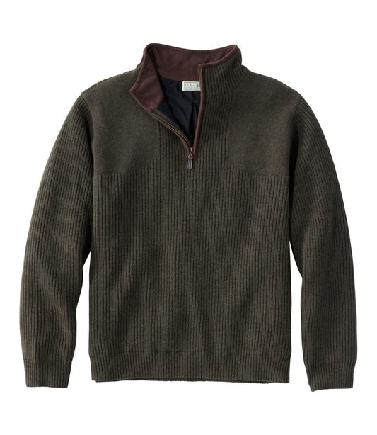 L.L.Bean Discount | Men's Waterfowl Sweater with WINDSTOPPER by GORE-TEX LABS
