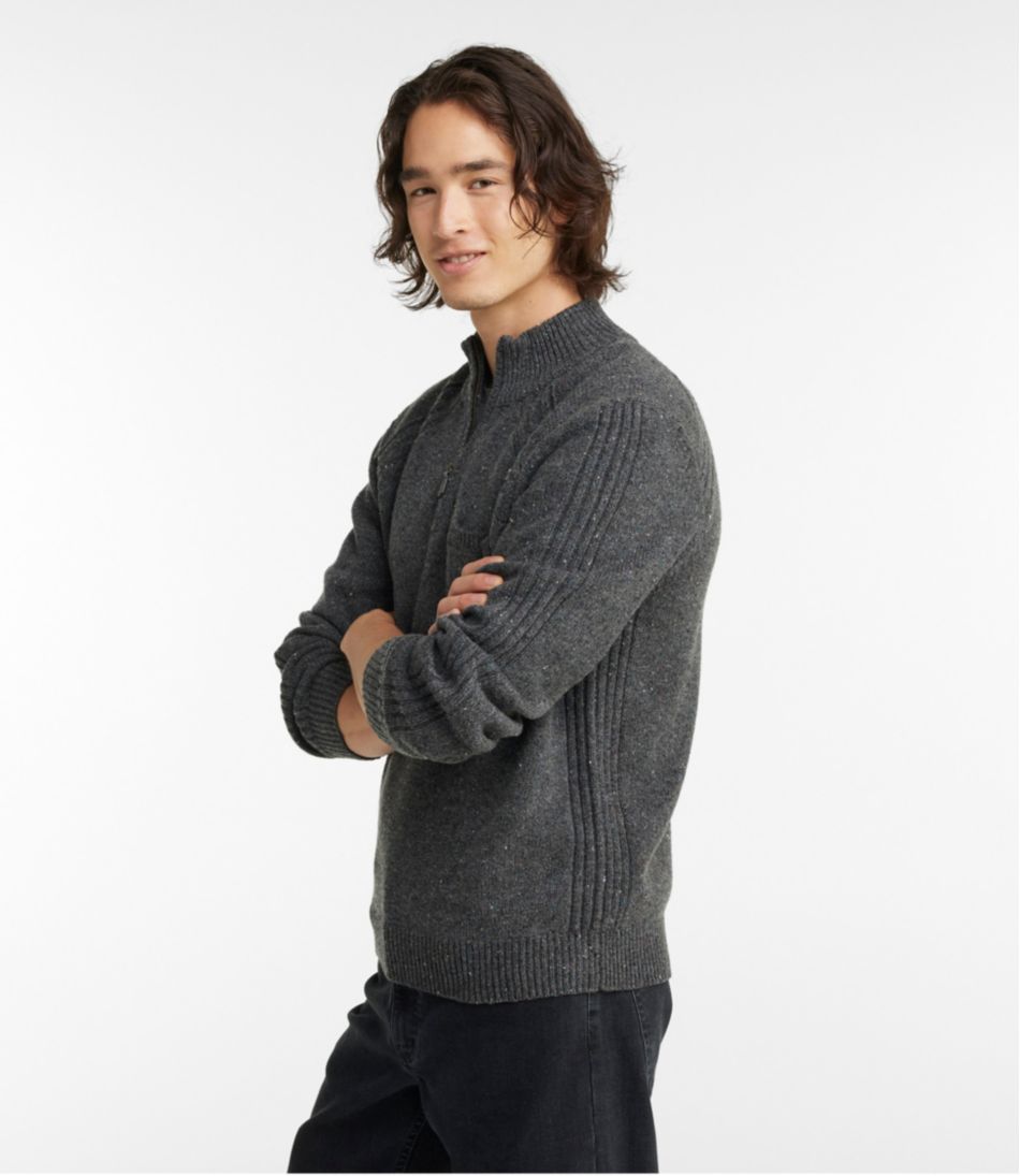 L.L.Bean US | Men's Rangeley Merino Sweater, Quarter-Zip
