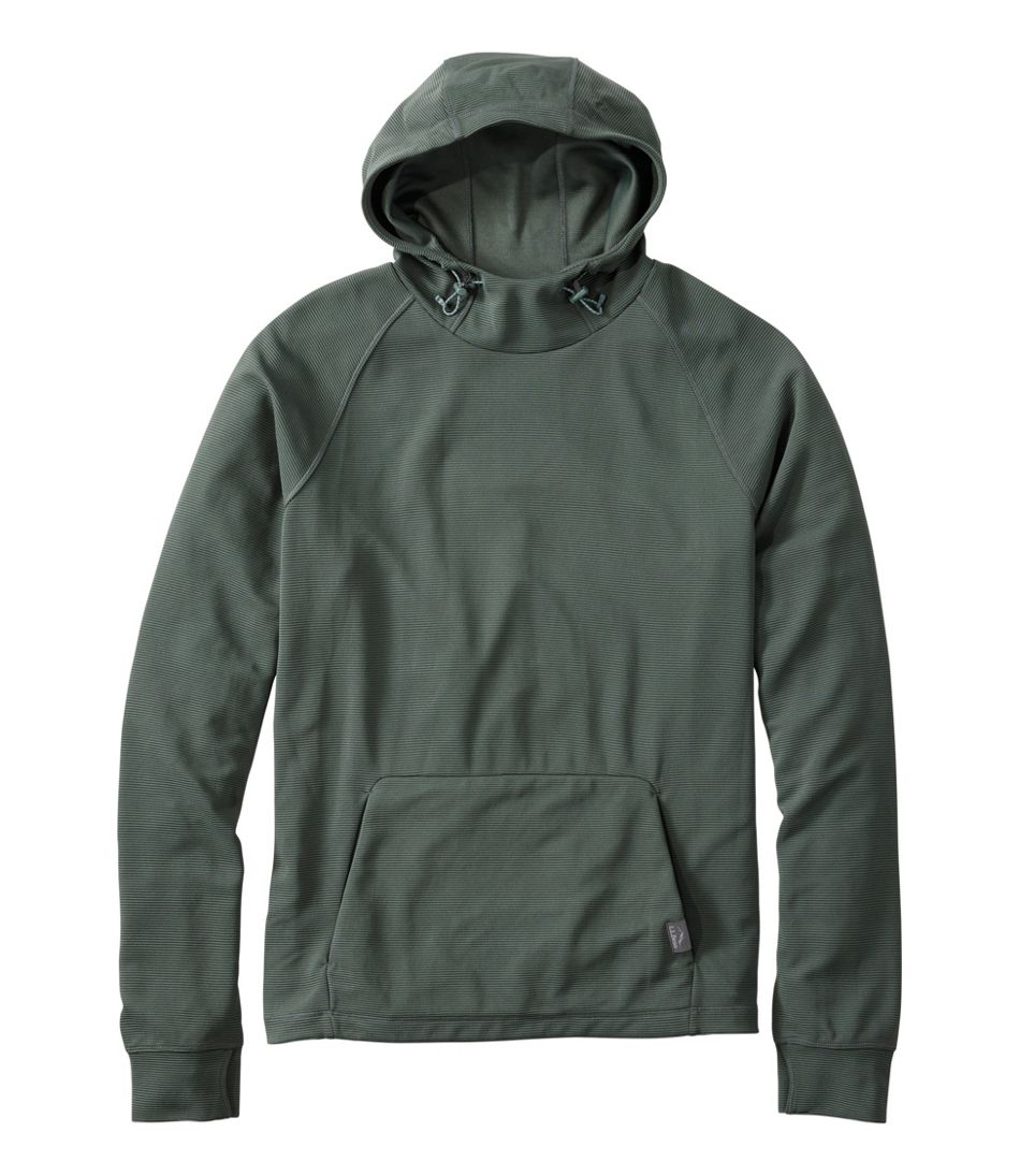 L.L.Bean Online | Men's VentureStretch Ottoman-Rib Hoodie