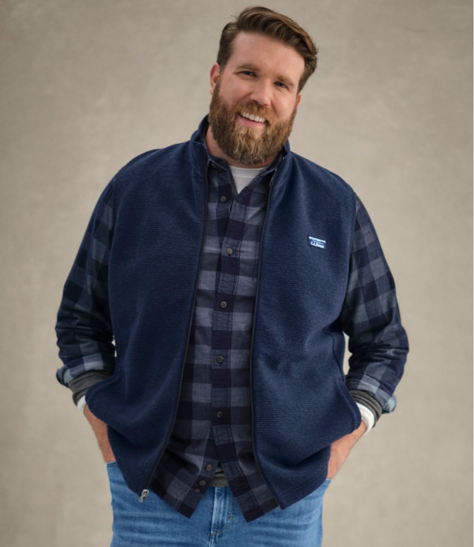 L.L.Bean Online | Men's Lakewashed Double-Knit Vest