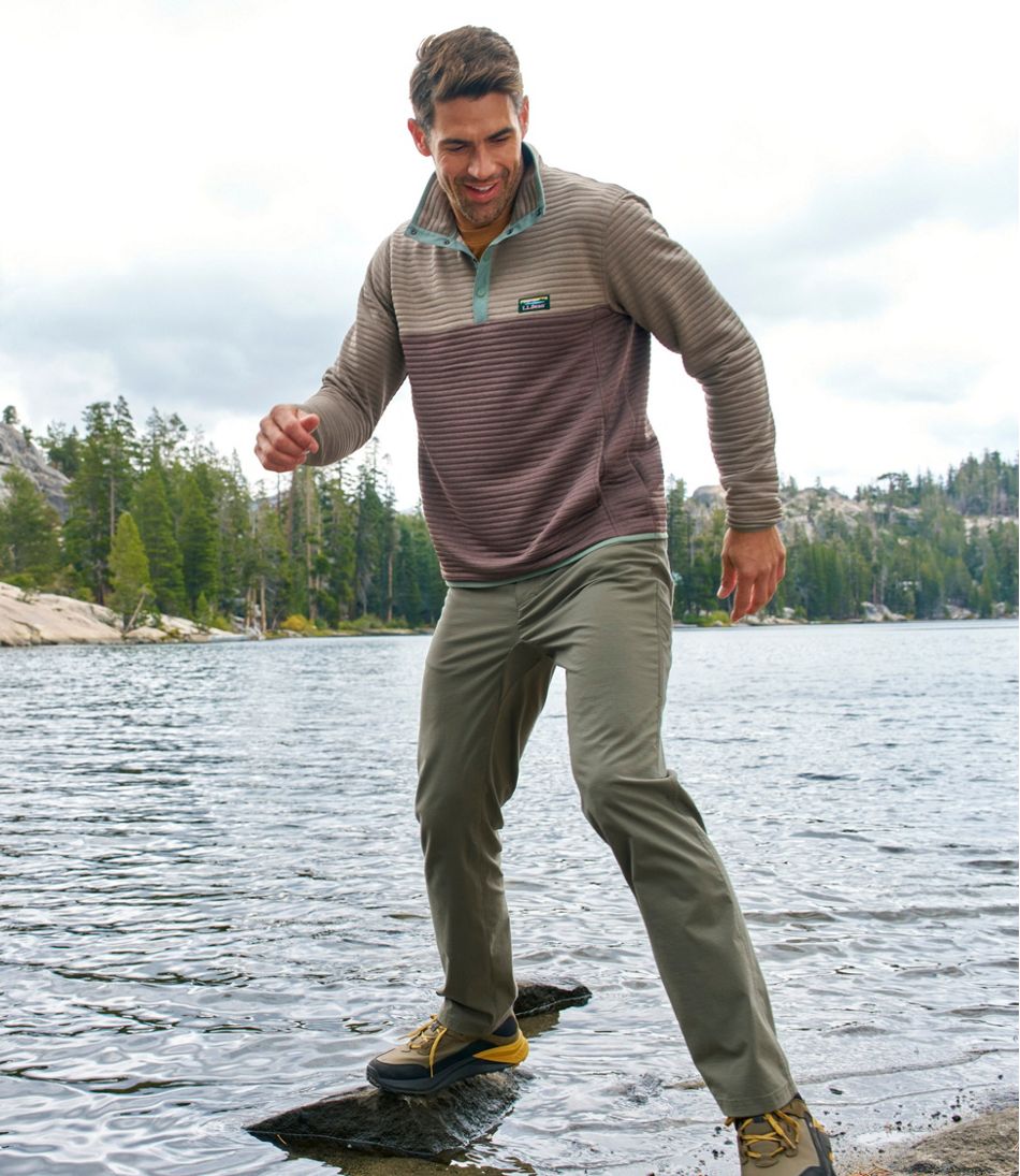 L.L.Bean Sale | Men's Airlight Knit Pullover, Colorblock