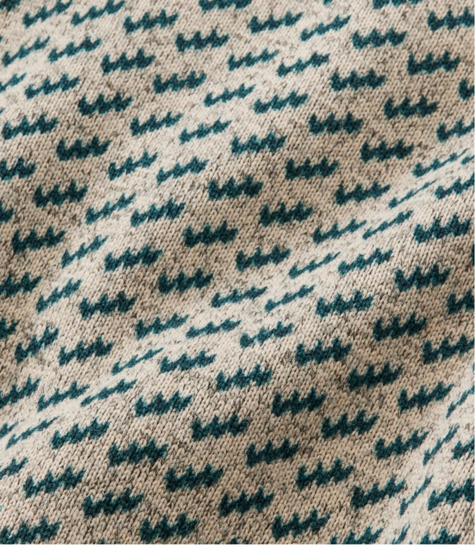 L.L.Bean Online | Men's Sweater Fleece Pullover, Print