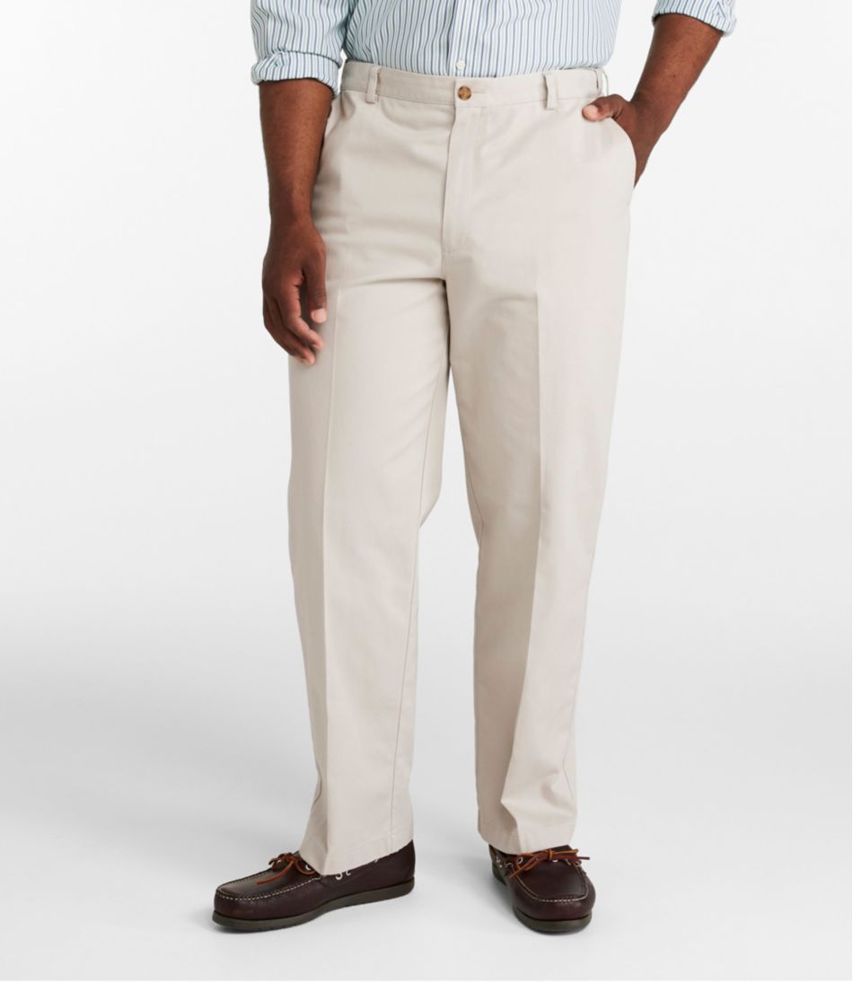 L.L.Bean For Sale | Men's Wrinkle-Free Double L® Chinos, Natural Fit, Hidden Comfort, Plain Front