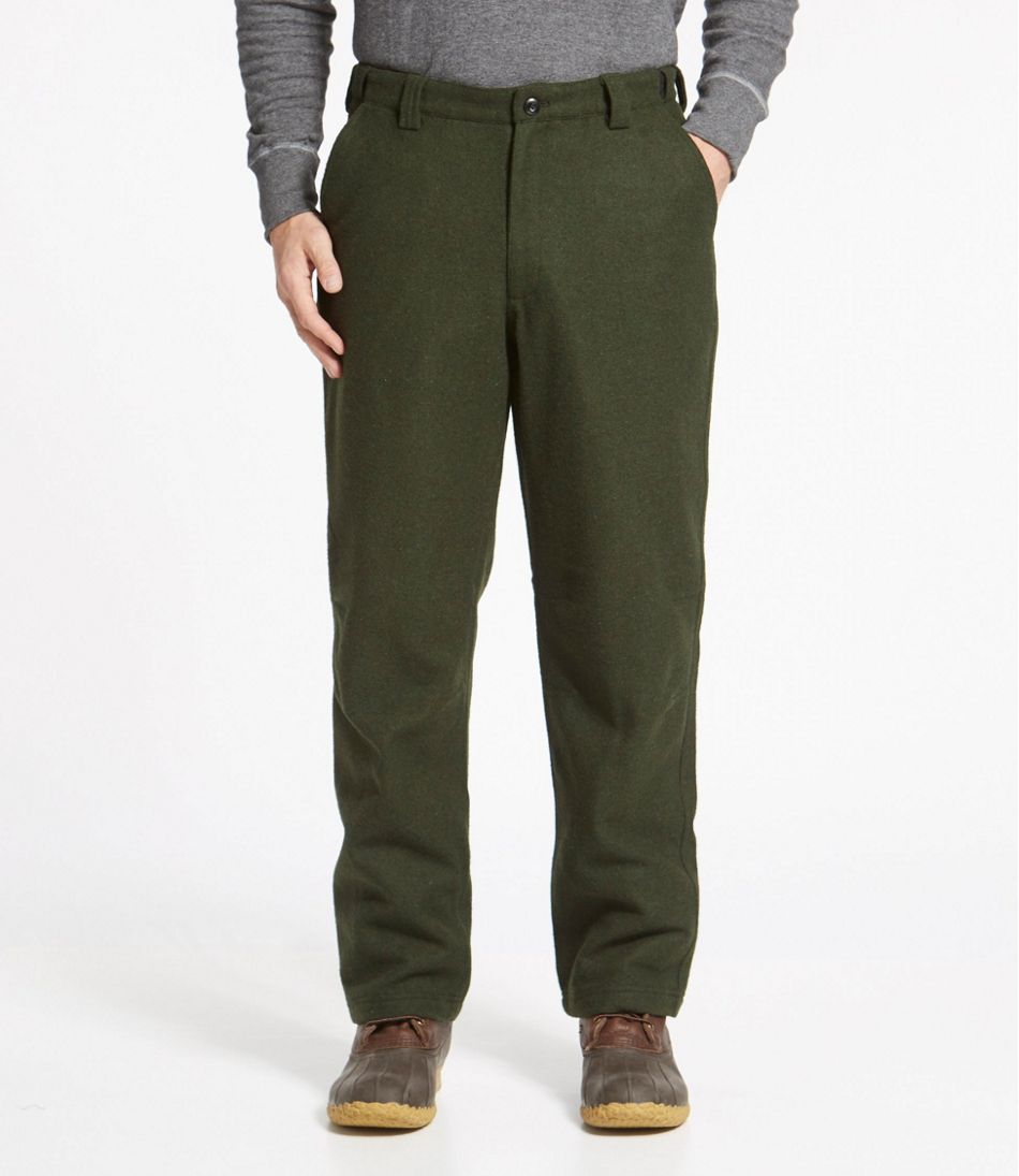 L.L.Bean US | Men's Maine Guide Wool Pants with PrimaLoft