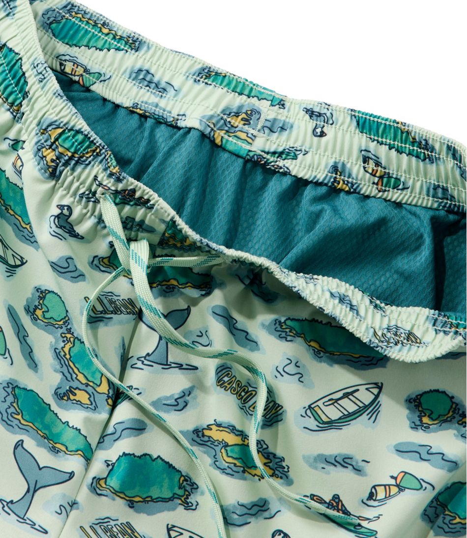L.L.Bean For Sale | Men's Bold Coast Swim Trunks, 7"