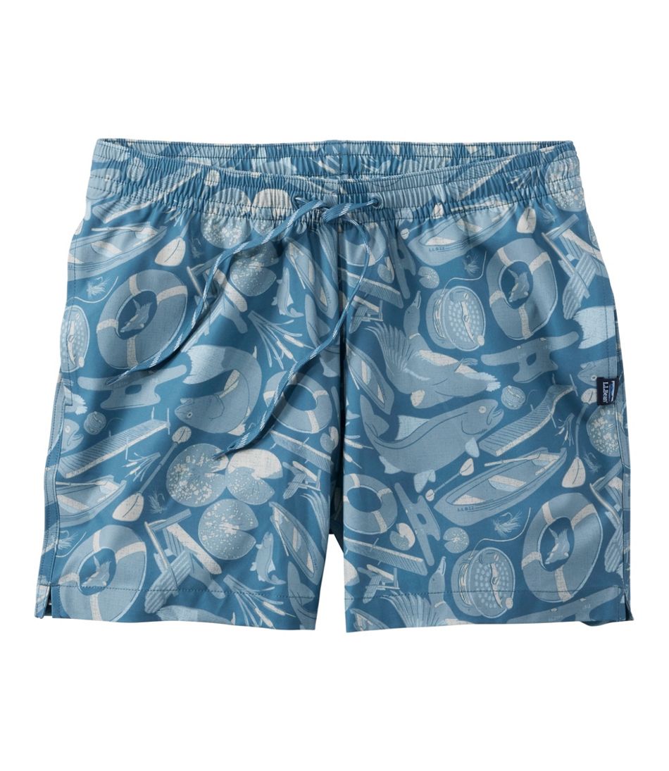 L.L.Bean Sale | Men's Bold Coast Swim Trunks, 5"