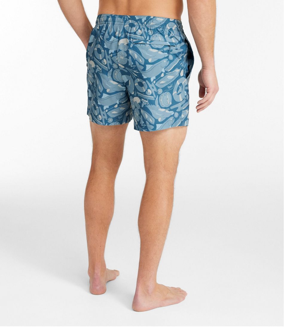 L.L.Bean Sale | Men's Bold Coast Swim Trunks, 5"