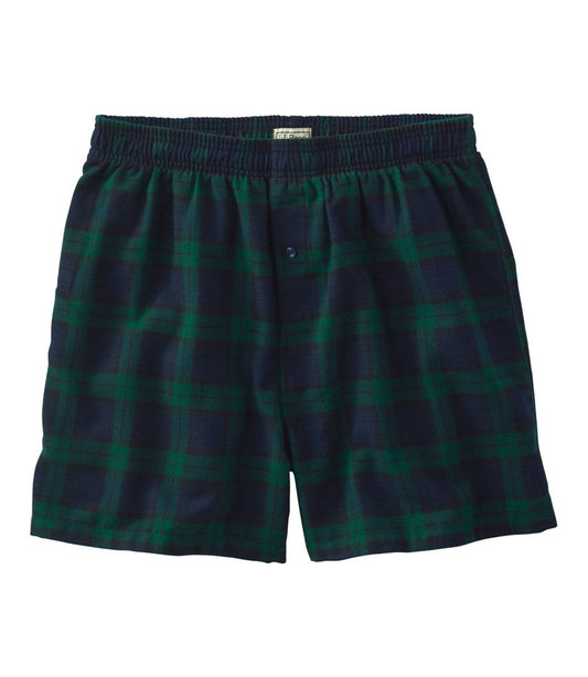 L.L.Bean Outlet | Men's Scotch Plaid Flannel Boxers