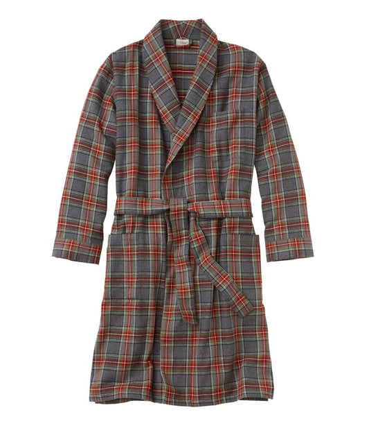 L.L.Bean For Sale | Men's Scotch Plaid Flannel Robe