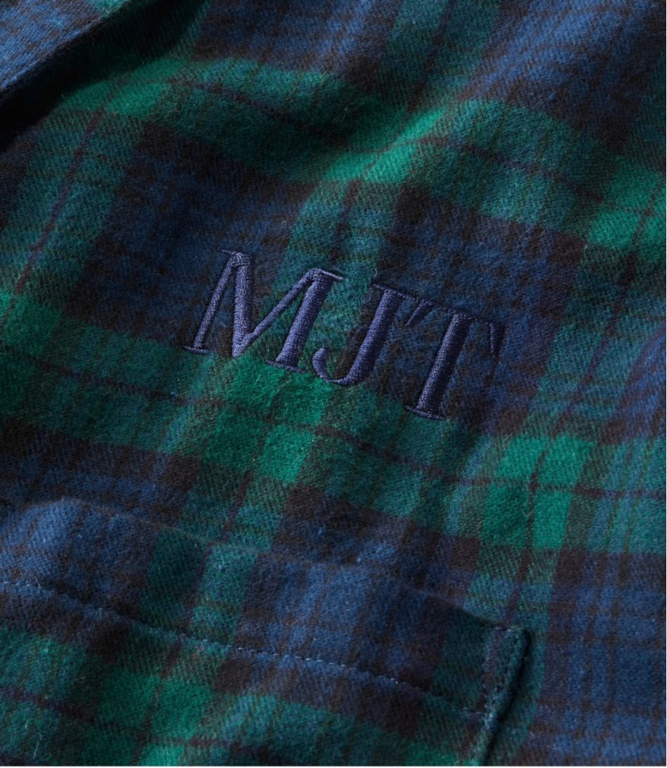L.L.Bean For Sale | Men's Scotch Plaid Flannel Robe