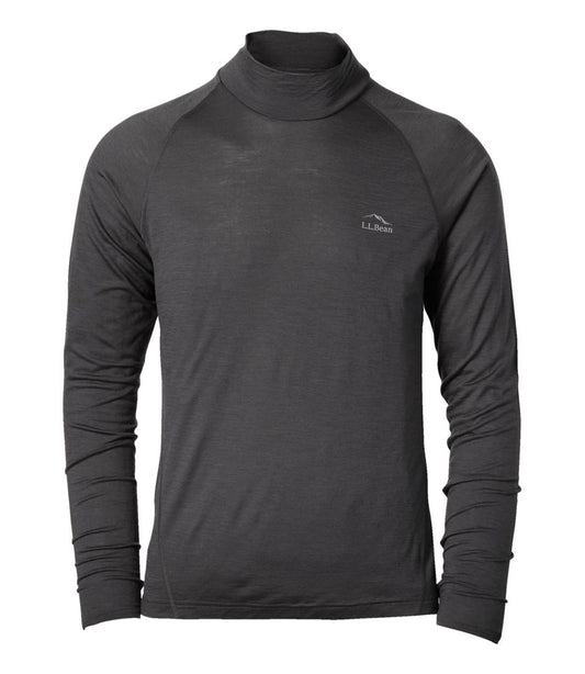 L.L.Bean Outlet | Men's Cresta Wool Ultralight 150 Turtleneck