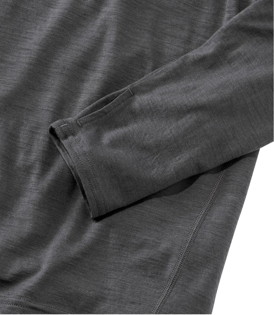 L.L.Bean Outlet | Men's Cresta Wool Ultralight 150 Turtleneck