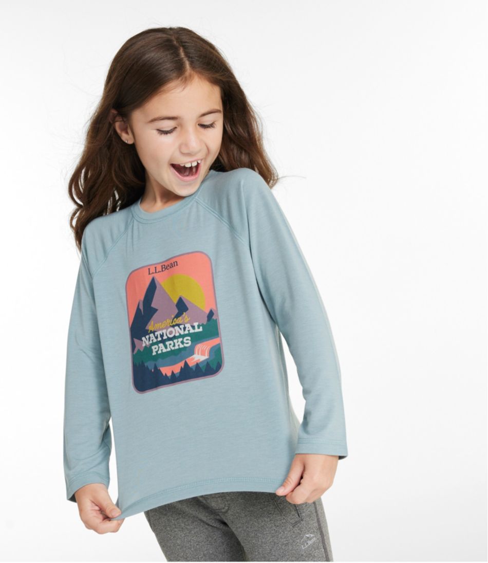 L.L.Bean Sale | Kids' Everyday SunSmart® Tee, Long-Sleeve