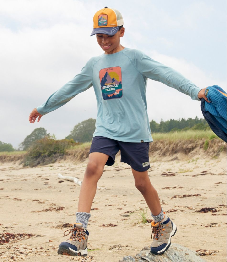 L.L.Bean Sale | Kids' Everyday SunSmart® Tee, Long-Sleeve