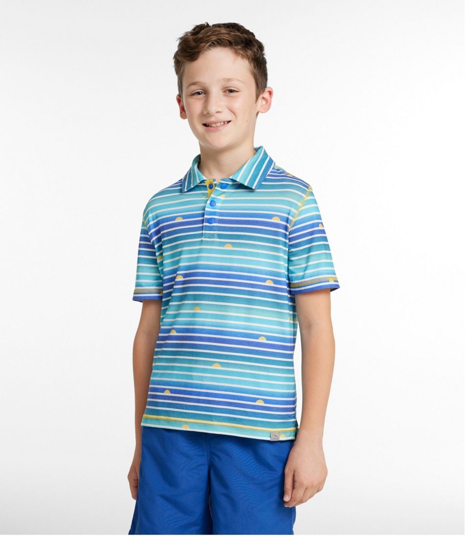 L.L.Bean US | Kids' Everyday SunSmart® Polo, Print