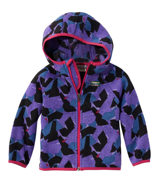 L.L.Bean Sale | Infants' and Toddlers' Sweater Fleece, Full-Zip Print