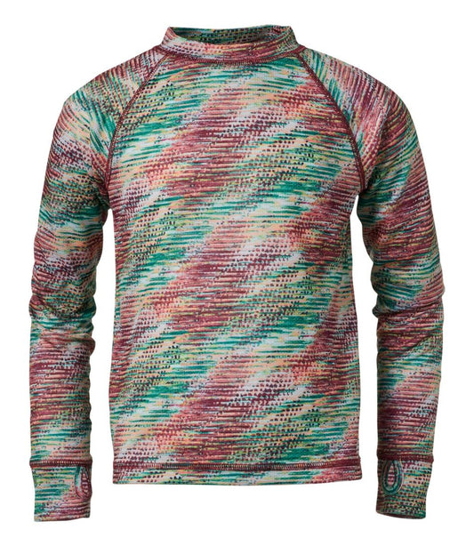 L.L.Bean Discount | Kids' Wicked Warm Midweight Long Underwear, Top Print
