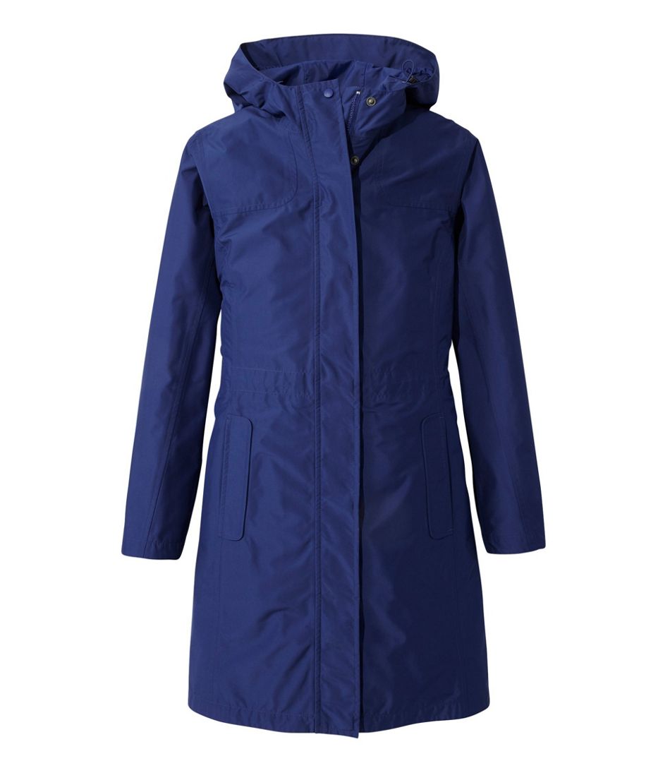 L.L.Bean On Sale | Women's H2OFF Raincoat, PrimaLoft-Lined