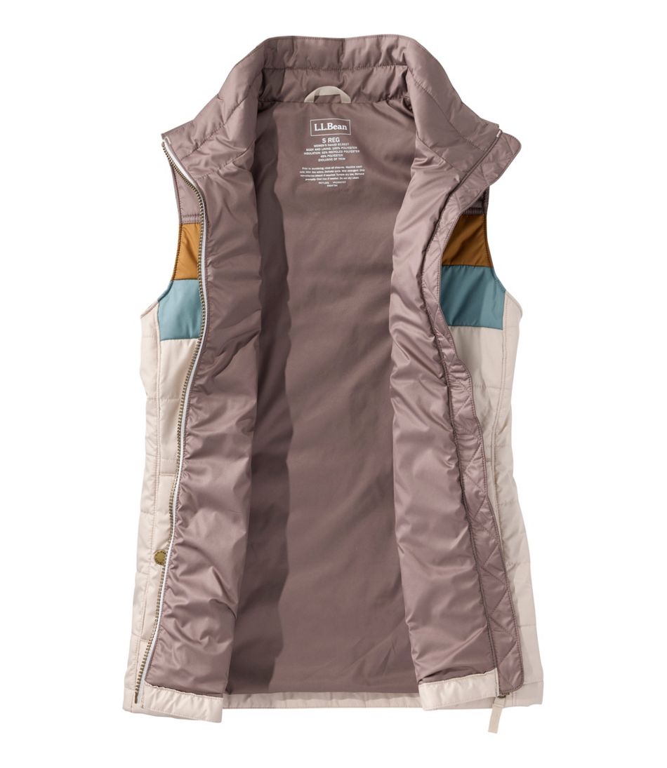 L.L.Bean For Sale | Women's Mountain Classic Puffer Vest, Colorblock