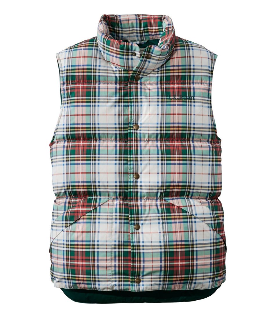 L.L.Bean Outlet | Adults' Bean's Trail Model Down Vest '82, Print