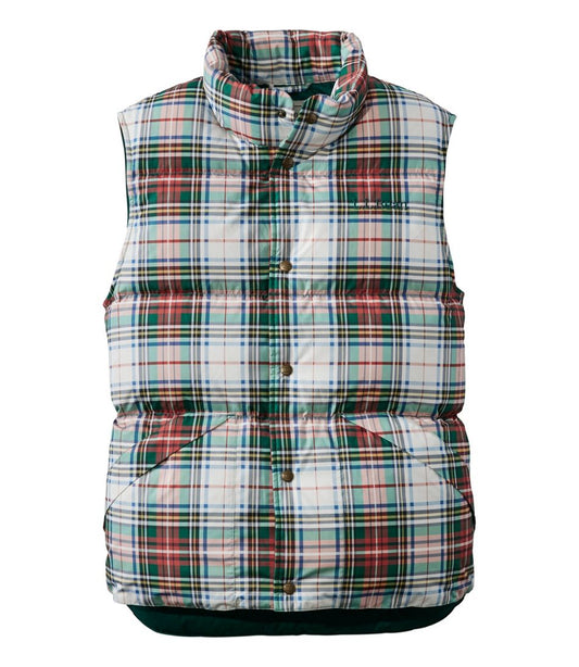 L.L.Bean Outlet | Adults' Bean's Trail Model Down Vest '82, Print