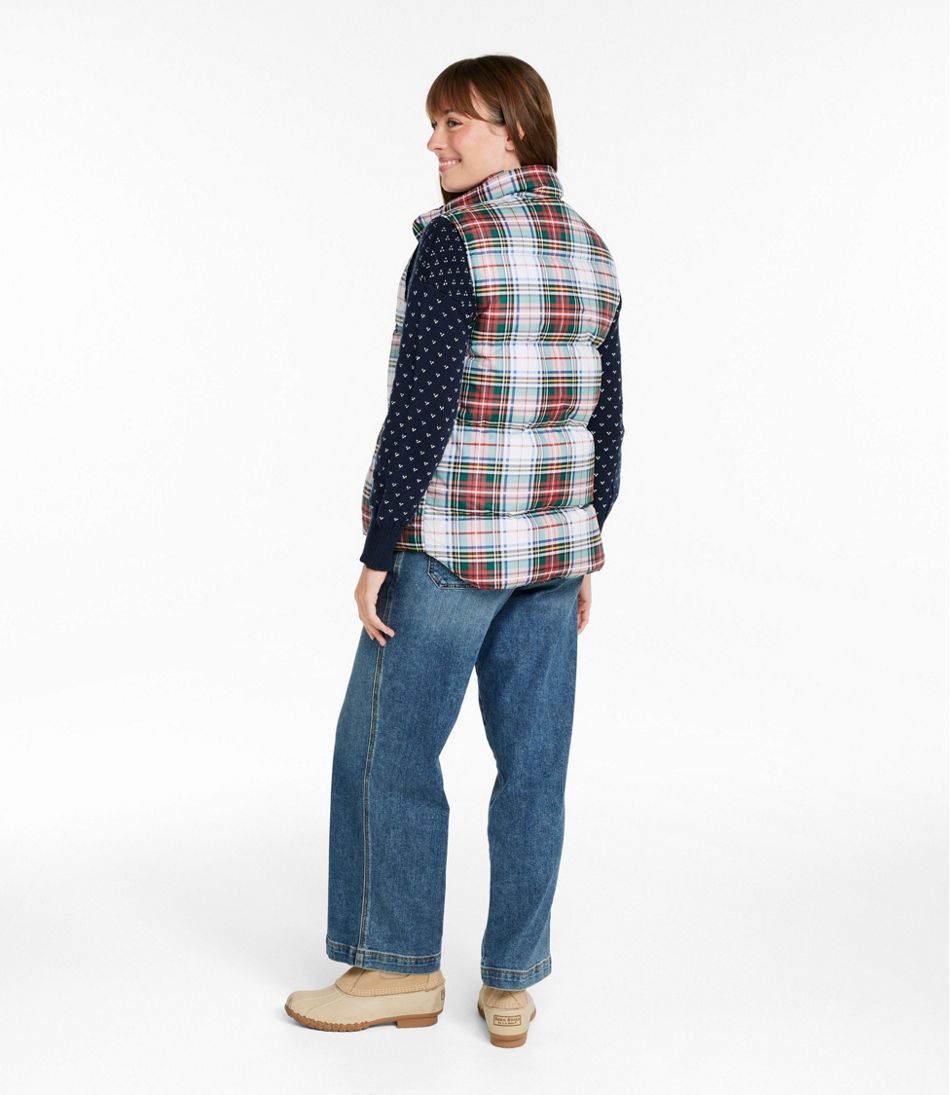 L.L.Bean Outlet | Adults' Bean's Trail Model Down Vest '82, Print