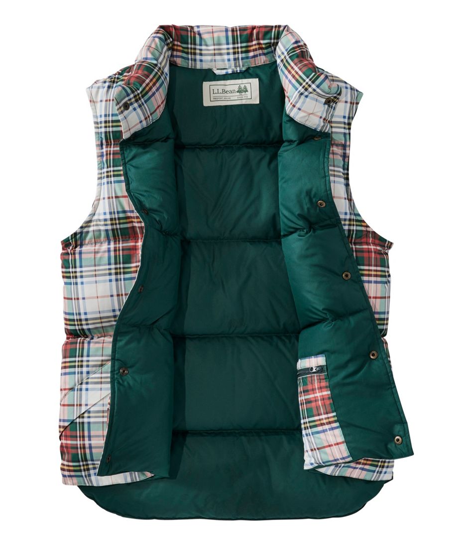 L.L.Bean Outlet | Adults' Bean's Trail Model Down Vest '82, Print