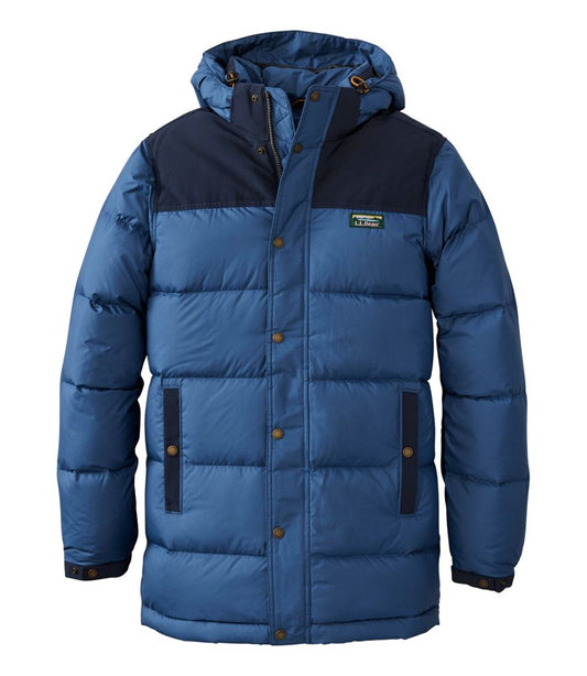 L.L.Bean Sale | Men's Mountain Classic Down Parka, Colorblock