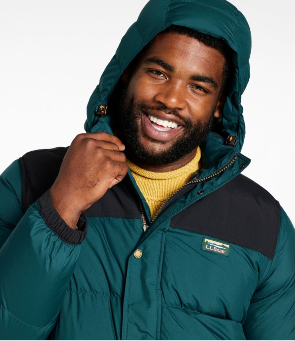 L.L.Bean Sale | Men's Mountain Classic Down Parka, Colorblock