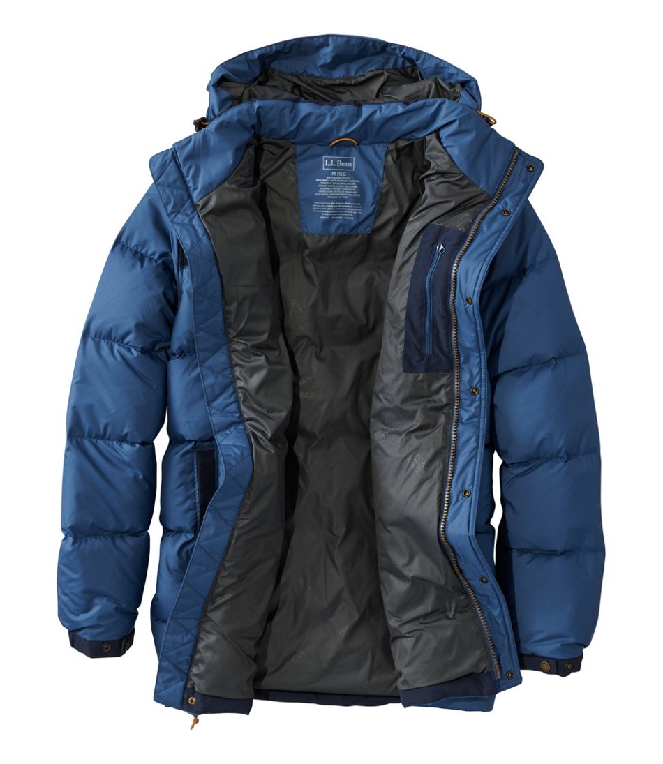 L.L.Bean Sale | Men's Mountain Classic Down Parka, Colorblock