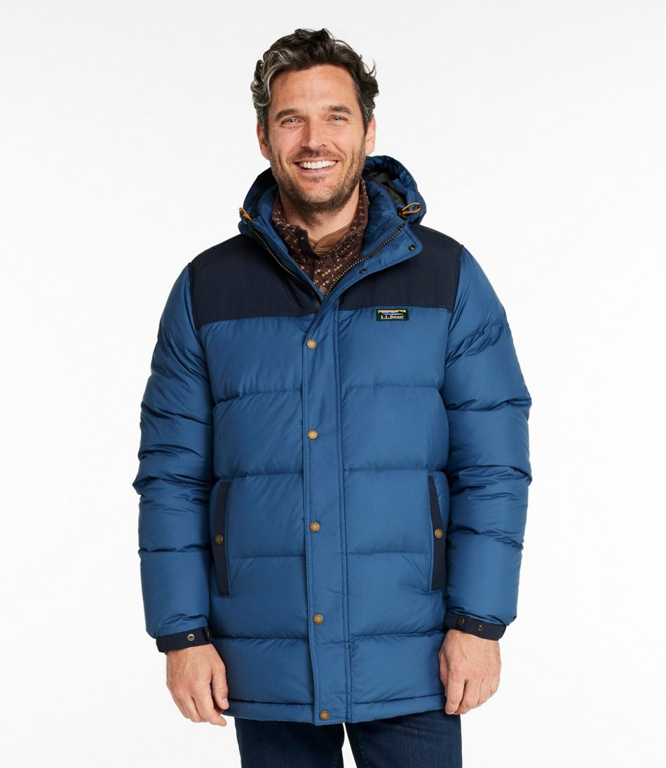 L.L.Bean Sale | Men's Mountain Classic Down Parka, Colorblock