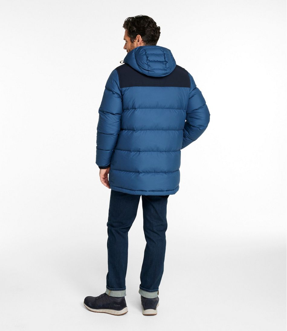 L.L.Bean Sale | Men's Mountain Classic Down Parka, Colorblock