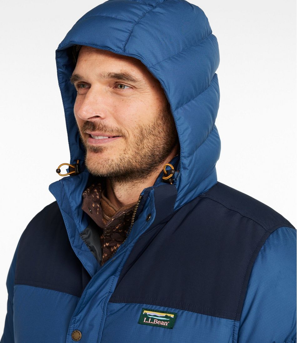L.L.Bean Sale | Men's Mountain Classic Down Parka, Colorblock