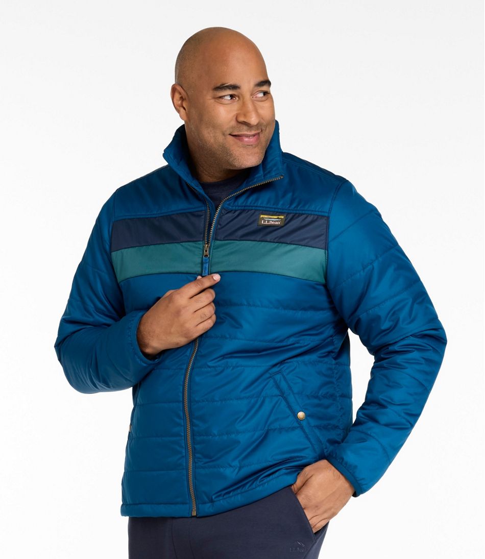 L.L.Bean US | Men's Mountain Classic Puffer Jacket, Colorblock