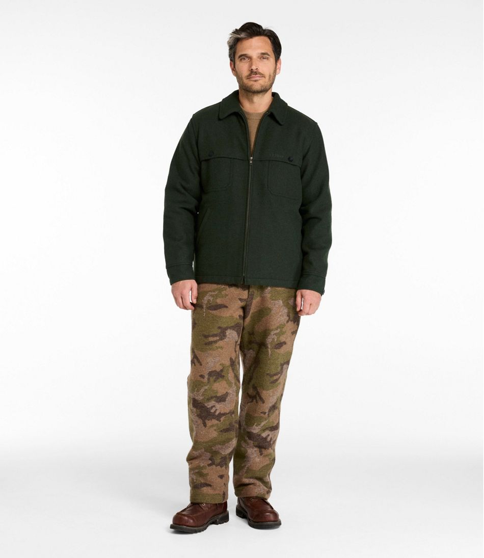 L.L.Bean Outlet | Men's Maine Guide Zip-Front Jac-Shirt with PrimaLoft
