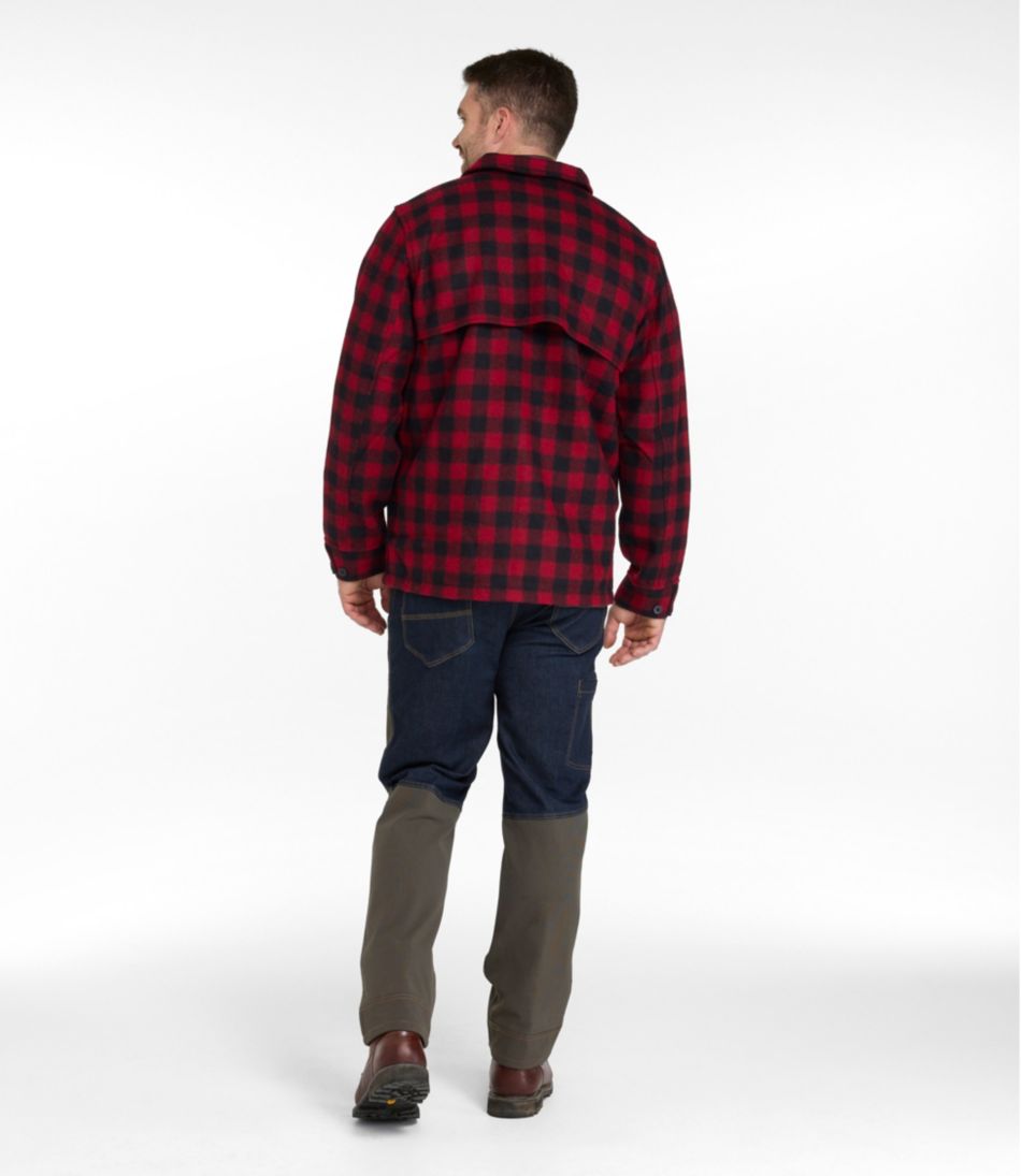 L.L.Bean New | Men's Maine Guide Zip-Front Jac-Shirt, Plaid
