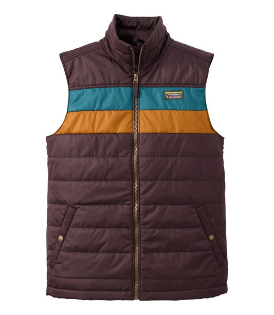 L.L.Bean Online | Men's Mountain Classic Puffer Vest, Colorblock