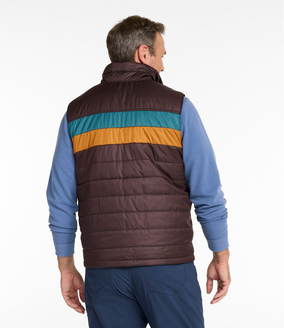 L.L.Bean Online | Men's Mountain Classic Puffer Vest, Colorblock