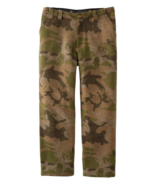 L.L.Bean Discount | Men's Maine Guide Wool Pants with PrimaLoft, Camouflage