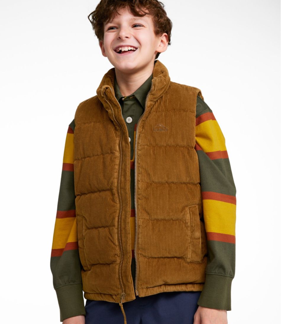L.L.Bean Outlet | Kids' Bean's Down Corduroy Vest