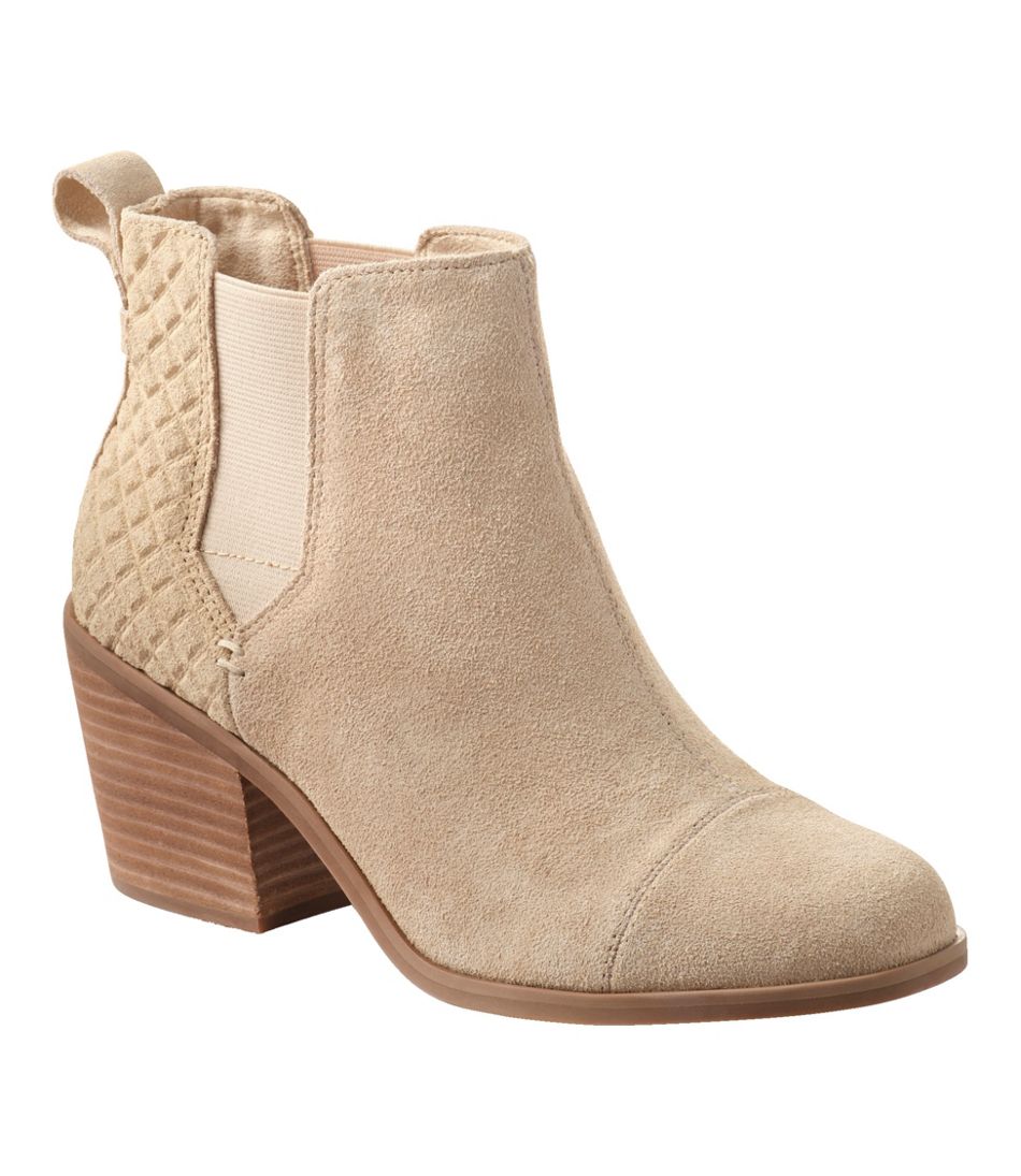 L.L.Bean US | Women's TOMS® Everly Chelsea Boots, Suede